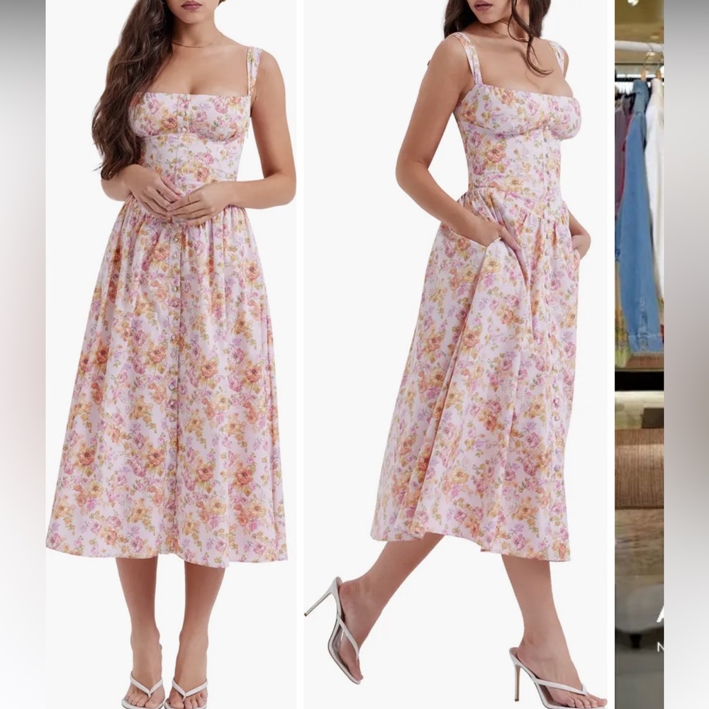 House of CB Tatiana Corset Dress Large